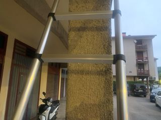 Escalera telescópica nueva