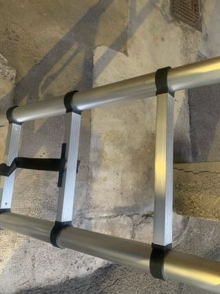 Escalera telescópica nueva