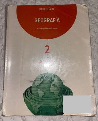 Libro 2 bachillerato de Geografía