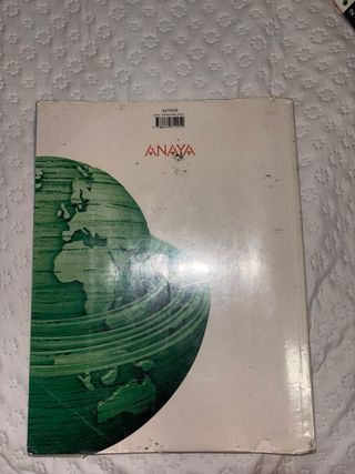 Libro 2 bachillerato de Geografía