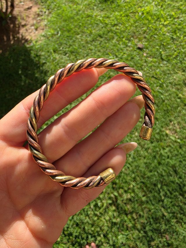 Pulsera de cobre 3 metales