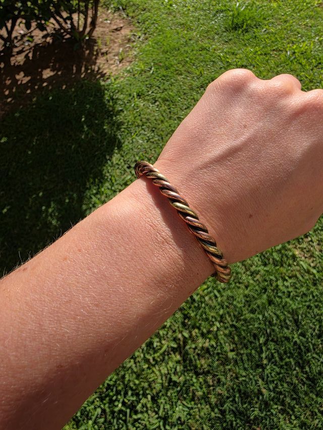 Pulsera de cobre 3 metales