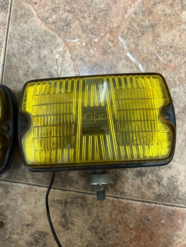 Faros antiniebla cibie amarillos