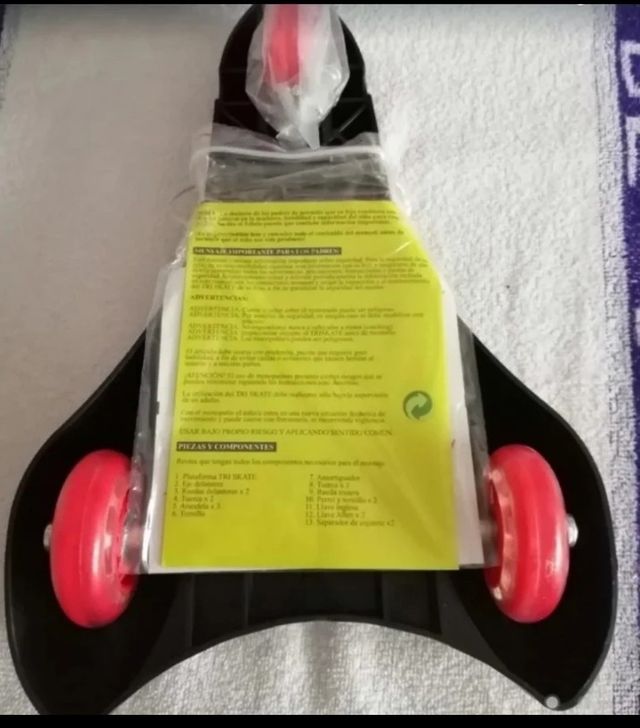 Patinete infantil 3 ruedas