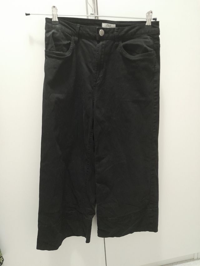 Pantaloni Culotte OVS neri Tg M