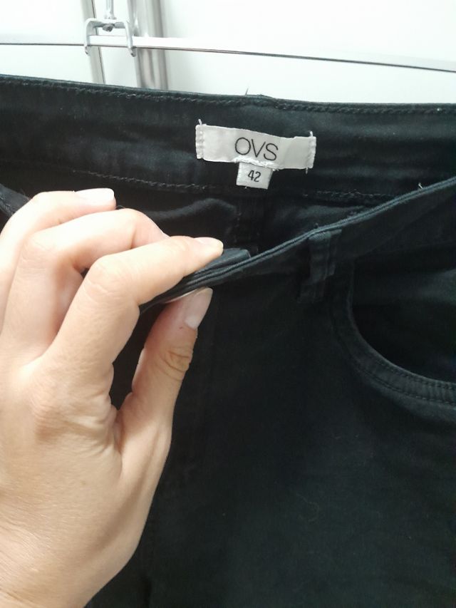 Pantaloni Culotte OVS neri Tg M