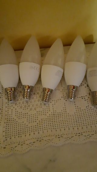 Araña 6 brazos dorada - Lámpara vintage