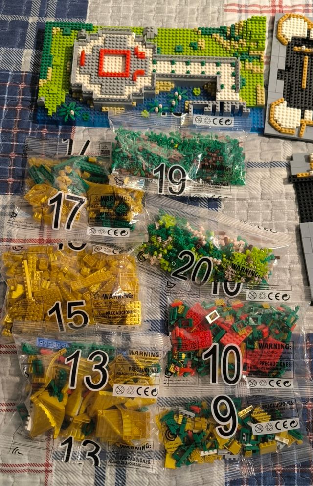 Tipo Mini Lego sin montar