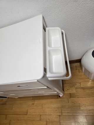 Mueble cambiador bebé con cajones