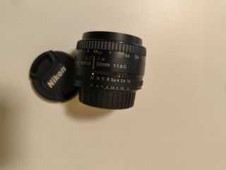 Objetivo Nikon AF Nikkor 50mm 1:1.8D