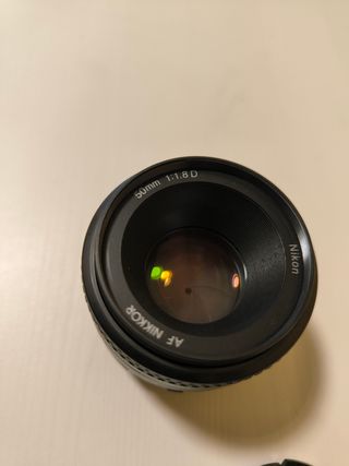 Objetivo Nikon AF Nikkor 50mm 1:1.8D