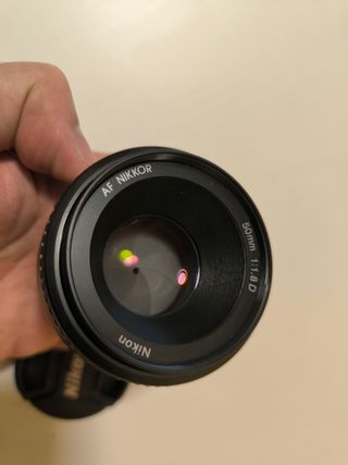 Objetivo Nikon AF Nikkor 50mm 1:1.8D