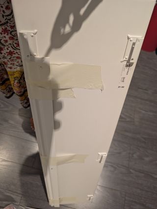 Estantería IKEA BOTKYRKA blanca 80x20cm