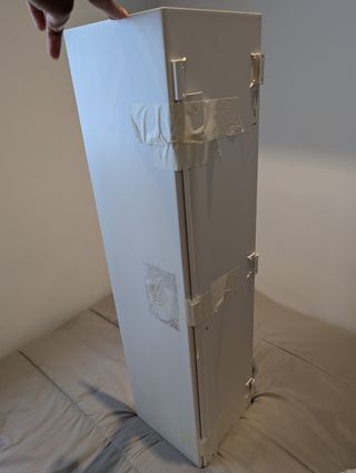 Estantería IKEA BOTKYRKA blanca 80x20cm