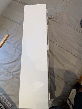 Estantería IKEA BOTKYRKA blanca 80x20cm
