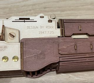 AK47 de madera: Maqueta