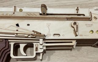 AK47 de madera: Maqueta