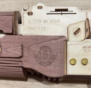 AK47 de madera: Maqueta