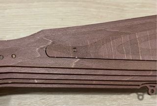 AK47 de madera: Maqueta