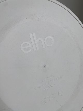 Macetero Elho blanco - maceta plástica