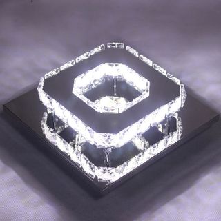 Preciosa lámpara LED cuadrada