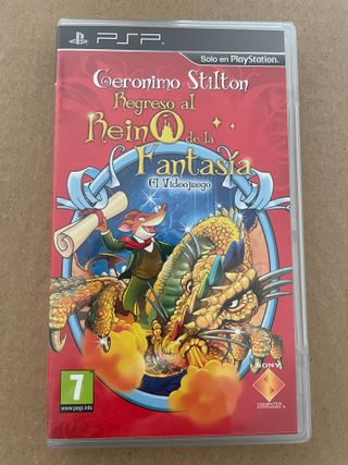 PSP Geronimo Stilton: Regreso al Reino de la Fanta