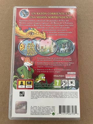 PSP Geronimo Stilton: Regreso al Reino de la Fanta