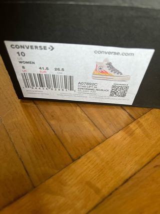 Converse Chuck Taylor plataforma