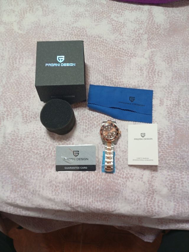 Reloj Pagani Design - Acero y Oro Rosa