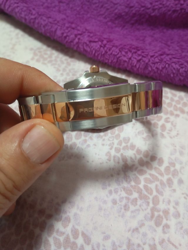 Reloj Pagani Design - Acero y Oro Rosa