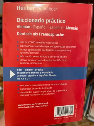 Diccionario aleman-español HUEBER WÖRTERB