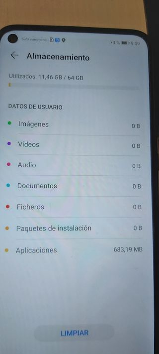 Huawei P40 Lite E - Smartphone Negro