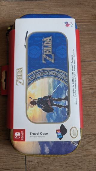 PDP Case Zelda Hyrule Blue Funda Nintendo Switch