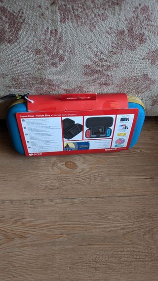PDP Case Zelda Hyrule Blue Funda Nintendo Switch