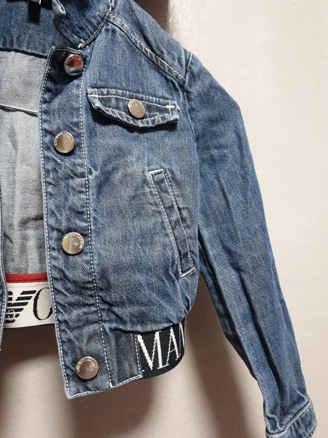 Giacca jeans Armani bimba 6A