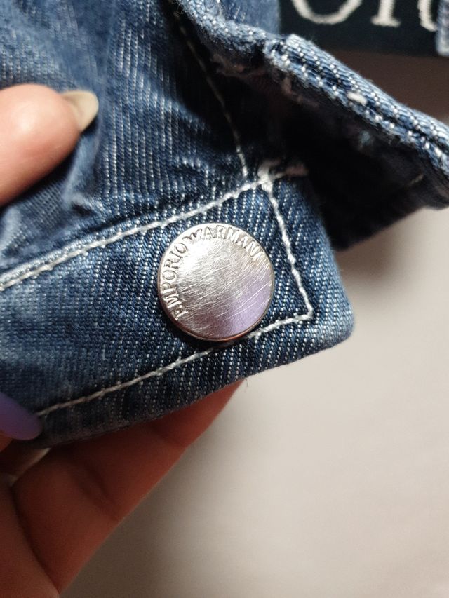 Giacca jeans Armani bimba 6A