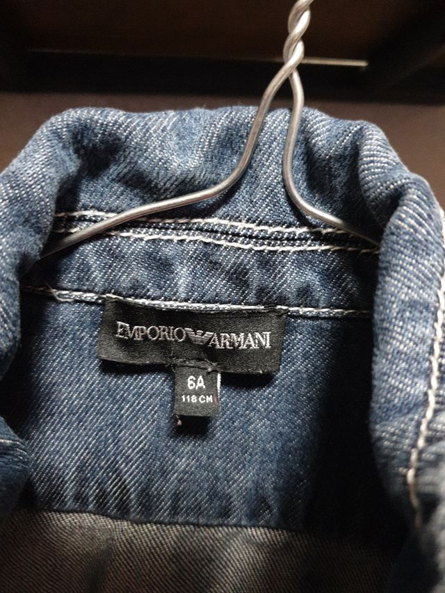Giacca jeans Armani bimba 6A
