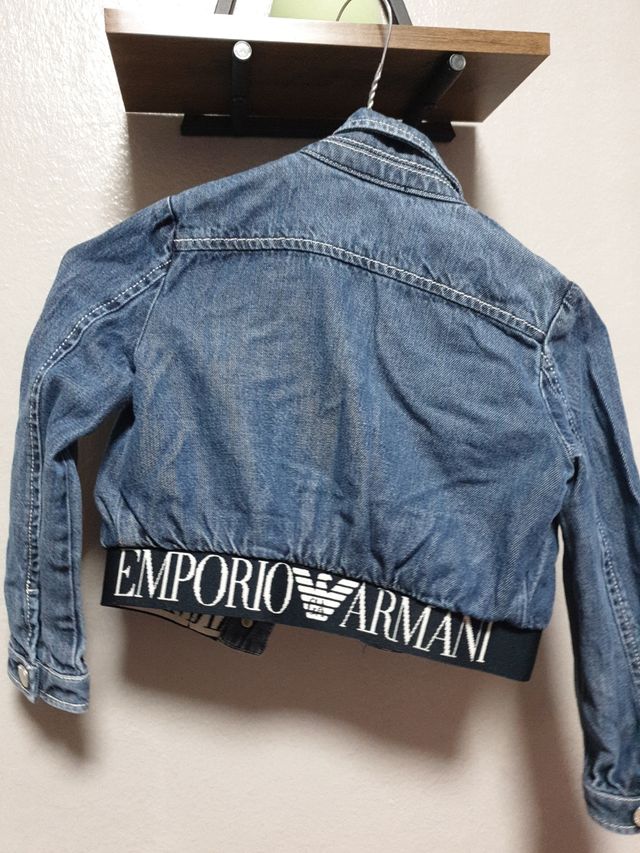 Giacca jeans Armani bimba 6A