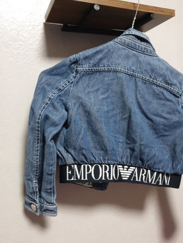 Giacca jeans Armani bimba 6A