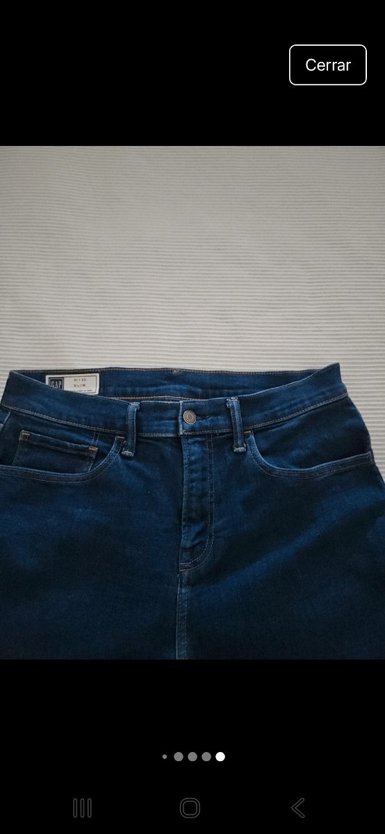 Pantalón Gap Slim Hombre, T.31