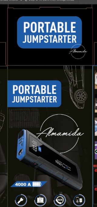 Avviatore Portatile Almamida 4000A