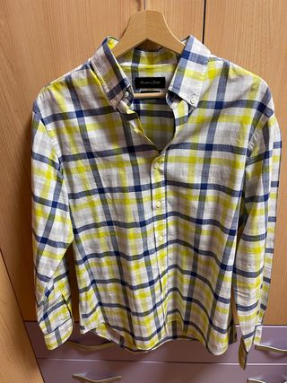 Camisa Massimo Dutti cuadros talla M