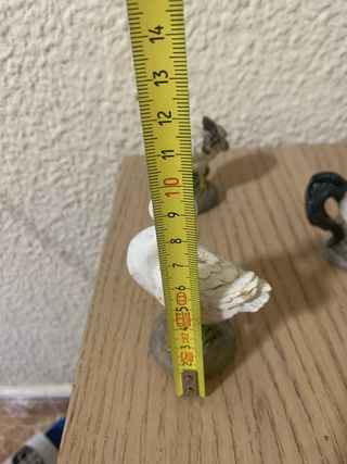 Gallina, gallo y pato decorativos