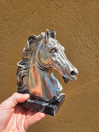 Busto cabeza caballo