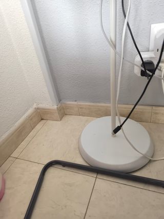 Lampara Ikea blanca - 2 luces