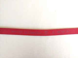 Cintura Calvin Klein in pelle colore rosso