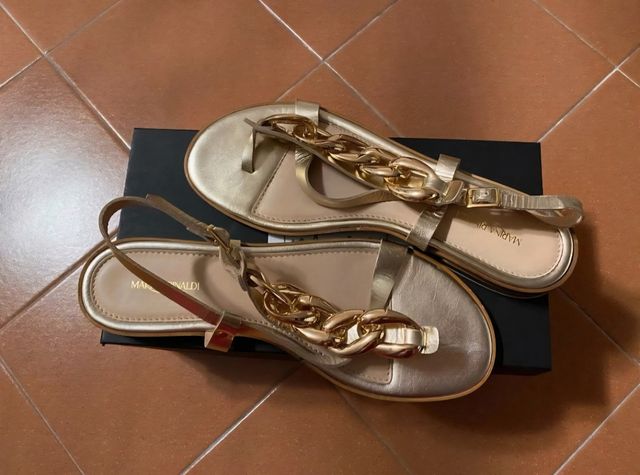 Sandali Marina Rinaldi oro