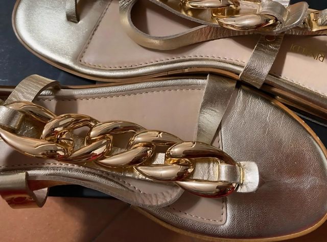 Sandali Marina Rinaldi oro