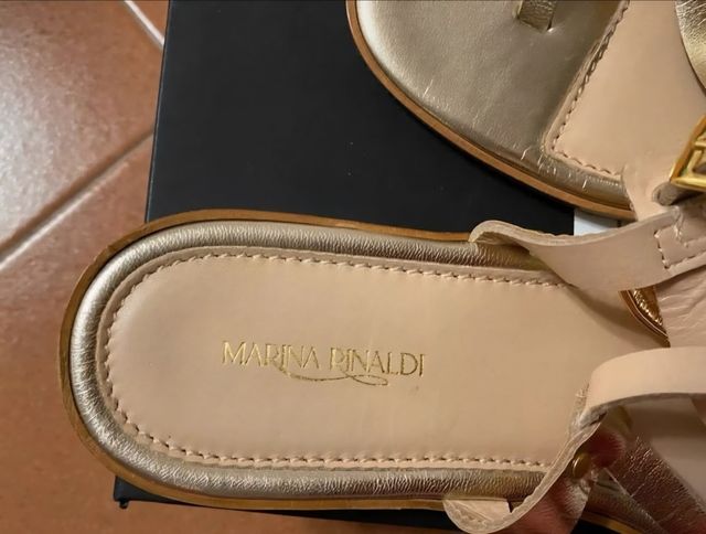 Sandali Marina Rinaldi oro