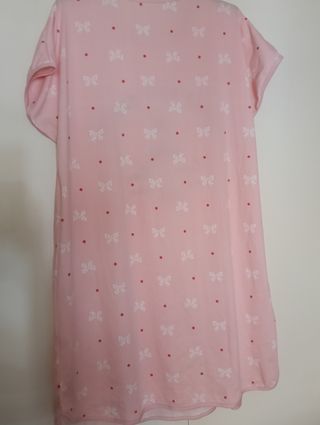 Camisón rosa conejo - talla XL